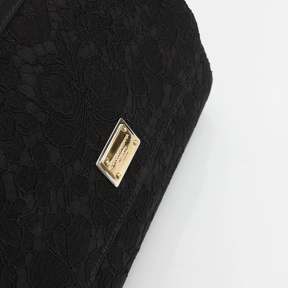 DOLCE & GABBANA-Miss Sicily Top Handle Bag-BLACK