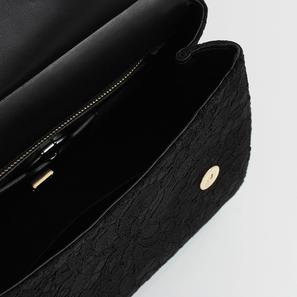 DOLCE & GABBANA-Miss Sicily Top Handle Bag-BLACK