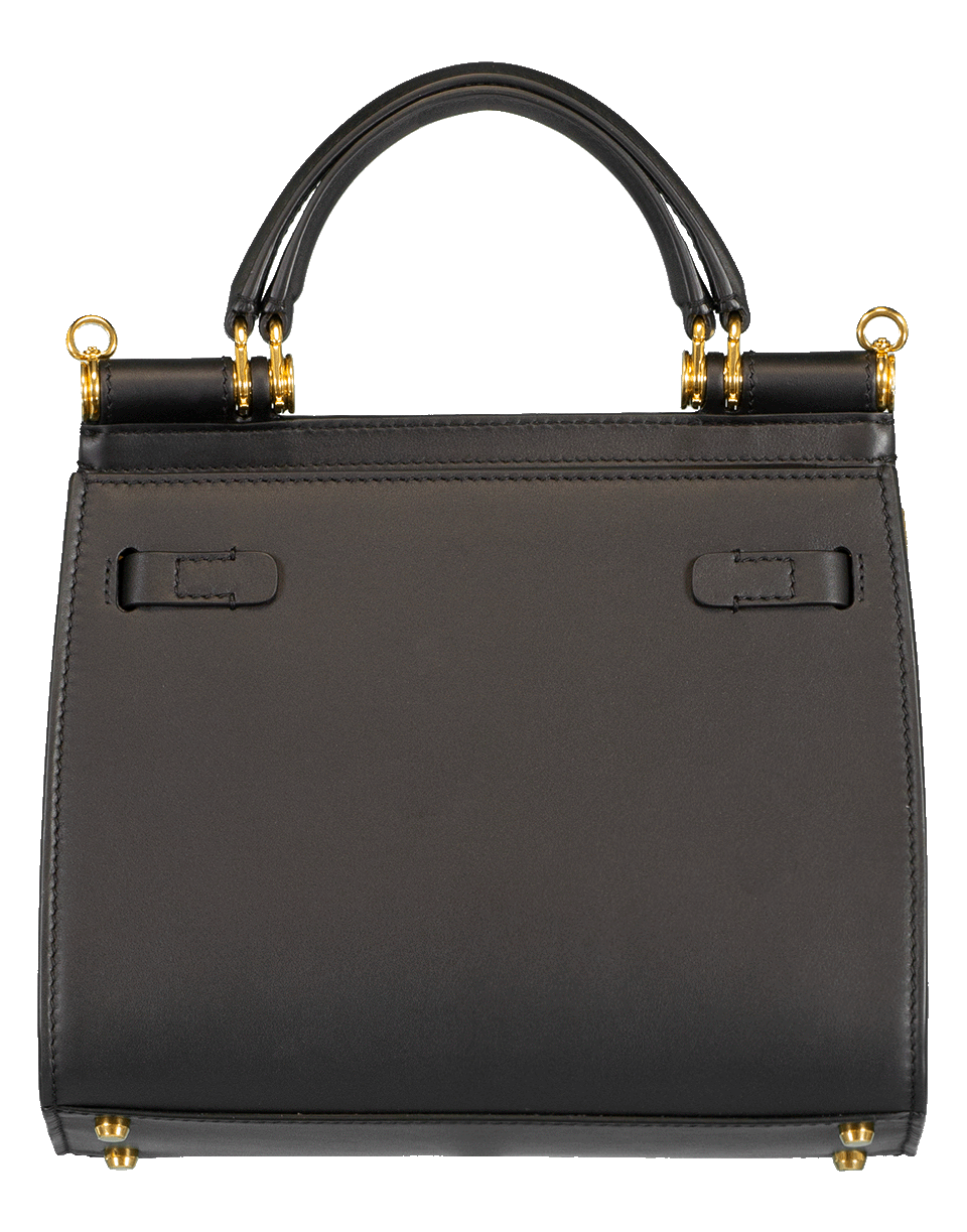 DOLCE & GABBANA-Sicily Top Handle Bag-BLACK
