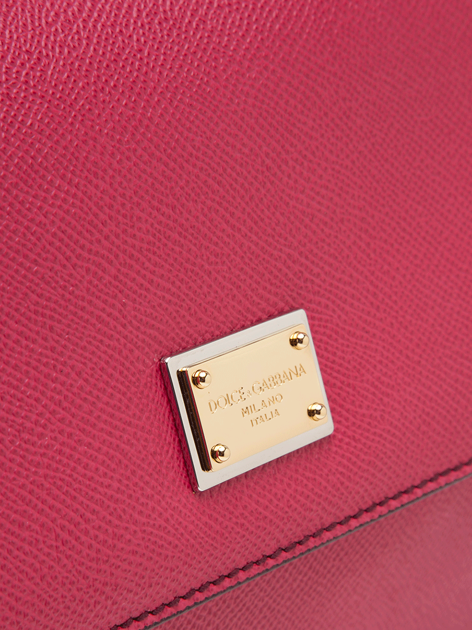 DOLCE & GABBANA-Miss Siscily Top Handle Bag-FUCHSIA