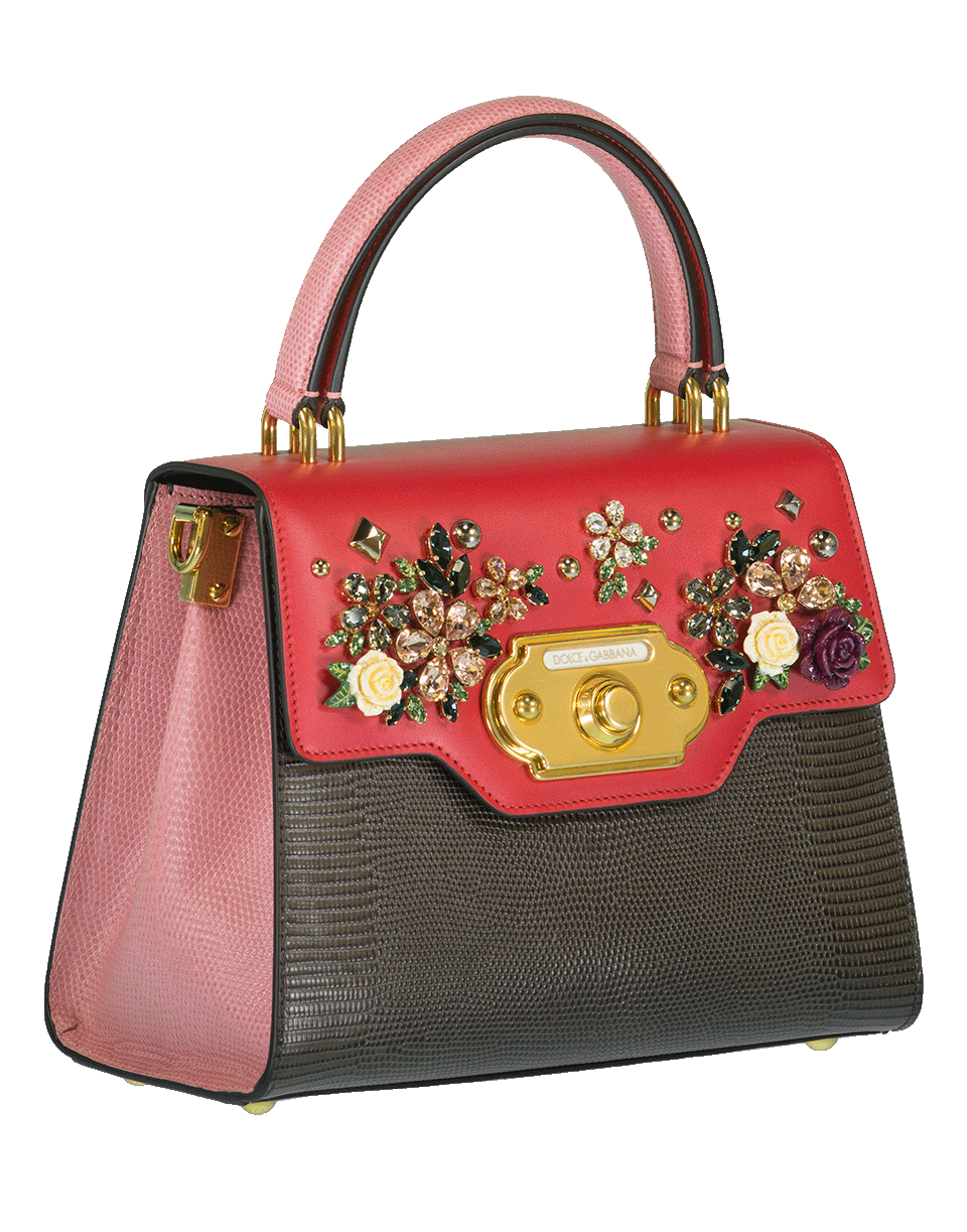 DOLCE & GABBANA-Welcome Bag-GRY/PNK
