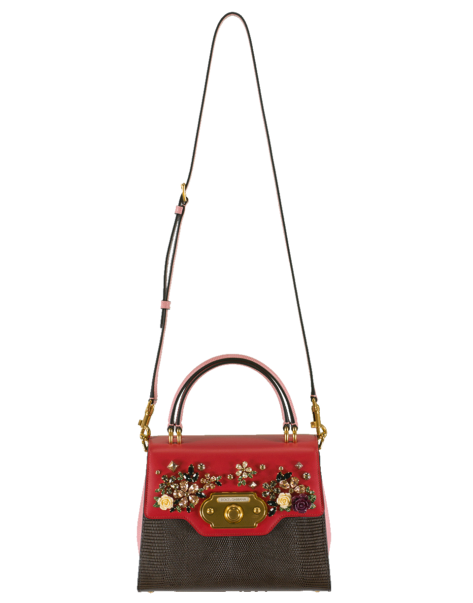 DOLCE & GABBANA-Welcome Bag-GRY/PNK