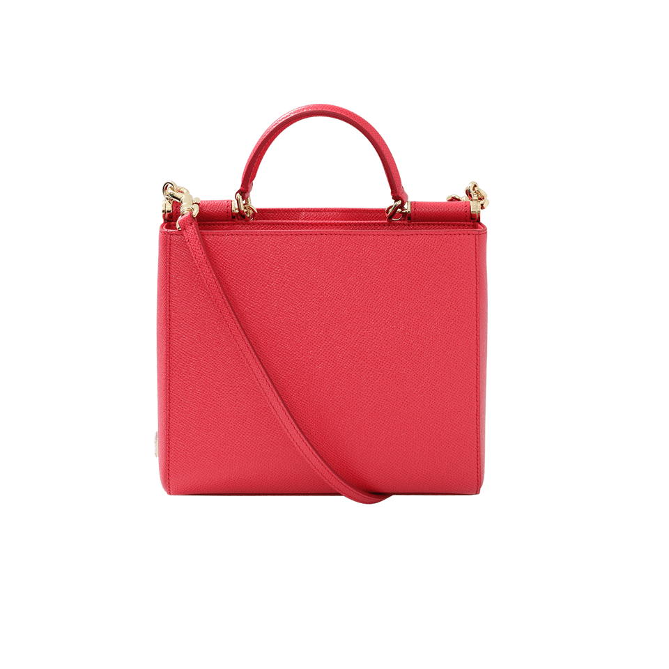 DOLCE & GABBANA-Small Sicily Shopping Bag-IBISCUS