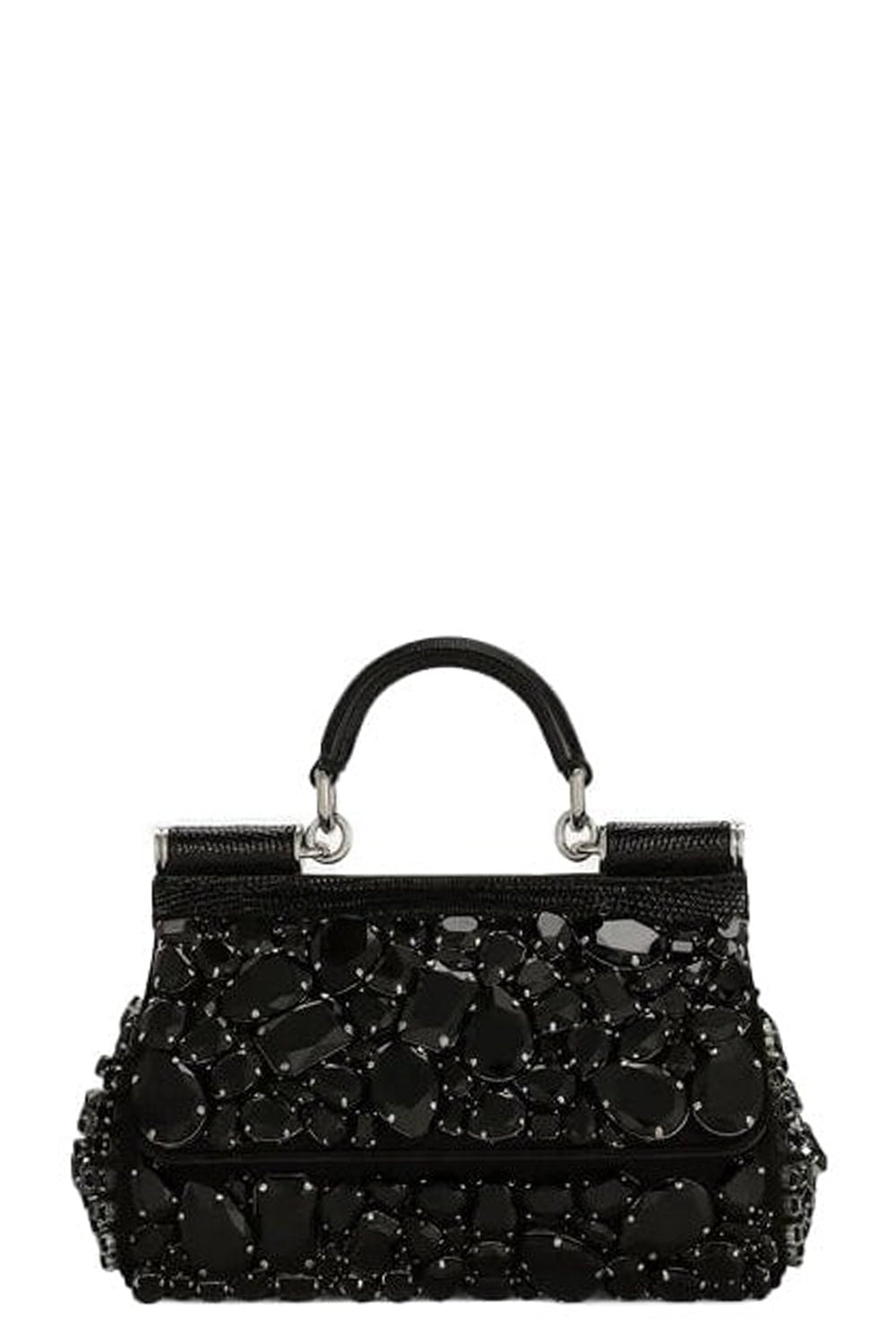 DOLCE & GABBANA-Small Sicily Bag - Jet Black-JET