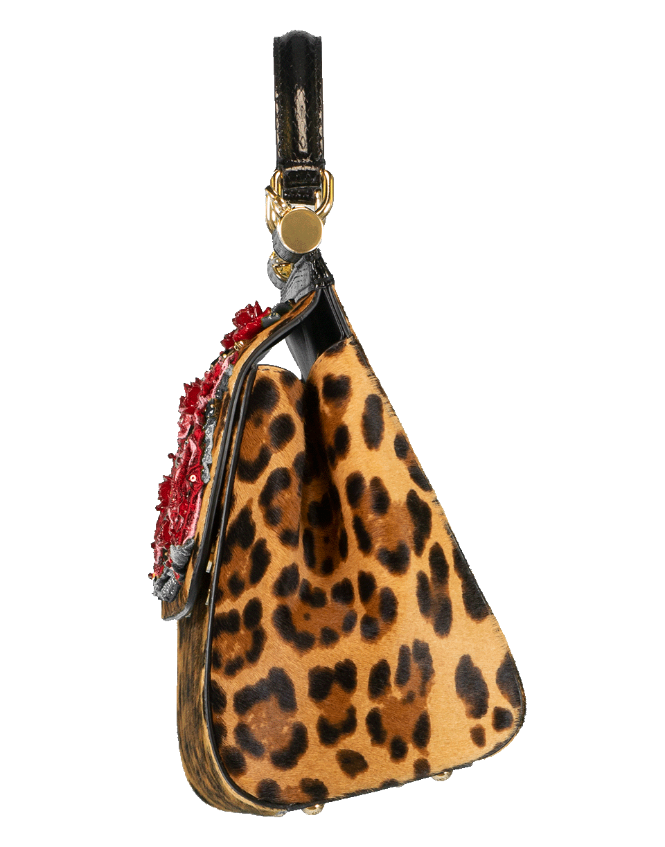 DOLCE & GABBANA-Sicily Medium Top Handle Bag-LEOPARD