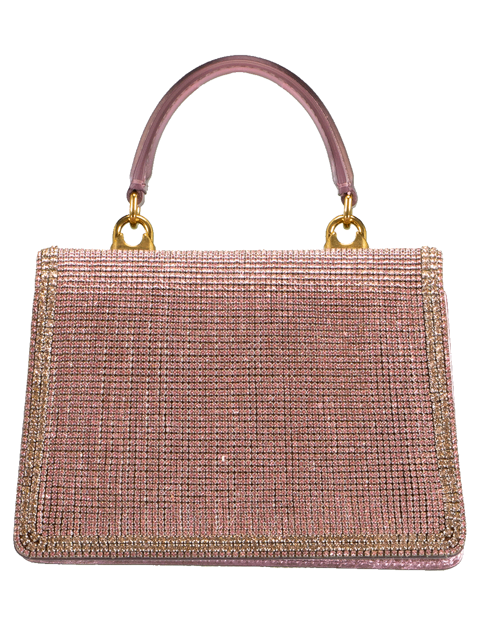 DOLCE & GABBANA-Light Rose Devotion Top Handle Bag-LIGHT ROSE