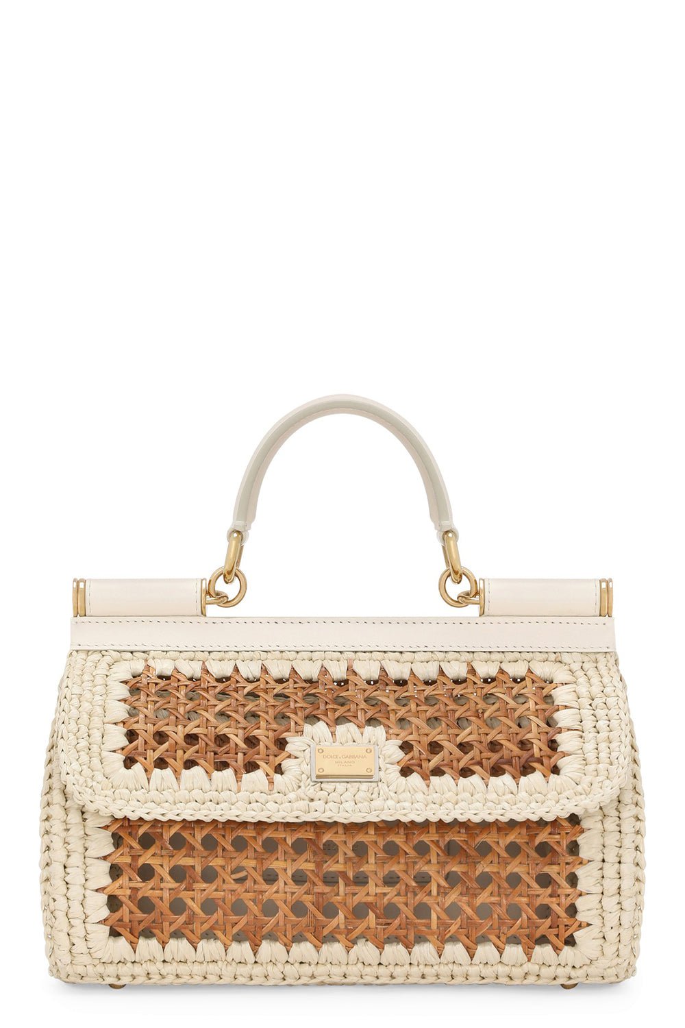 Elongated Sicily Bag - Straw Beige