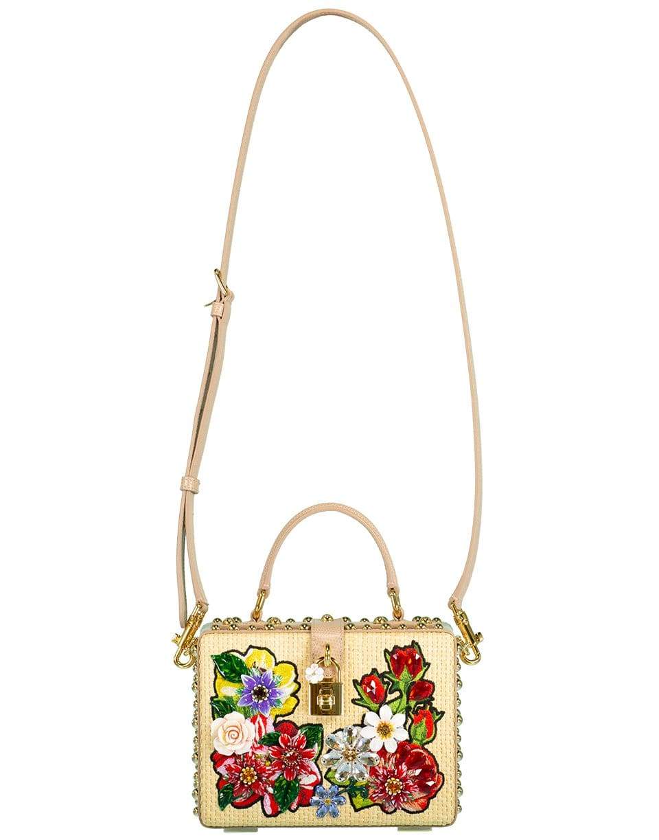 DOLCE & GABBANA-Natural Dolce Box Bag-NATURAL