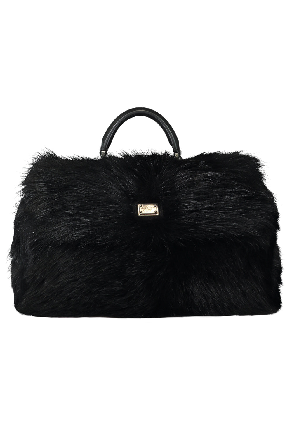 Borsa A Mano Handbag - Nero-NERO-HANDBAGTOP HANDLE-DOLCE & GABBANA