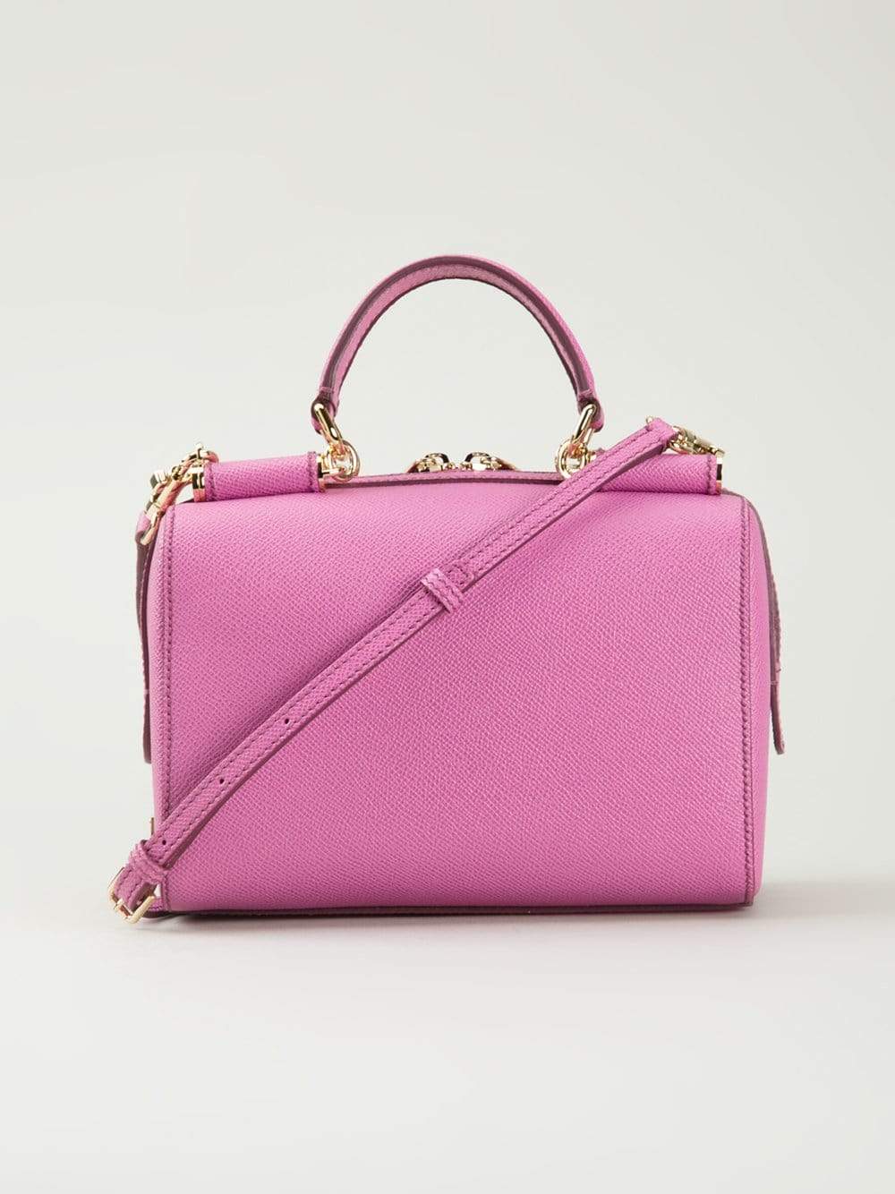 DOLCE & GABBANA-Miss Sicily Mini Bowler-PETUNIA