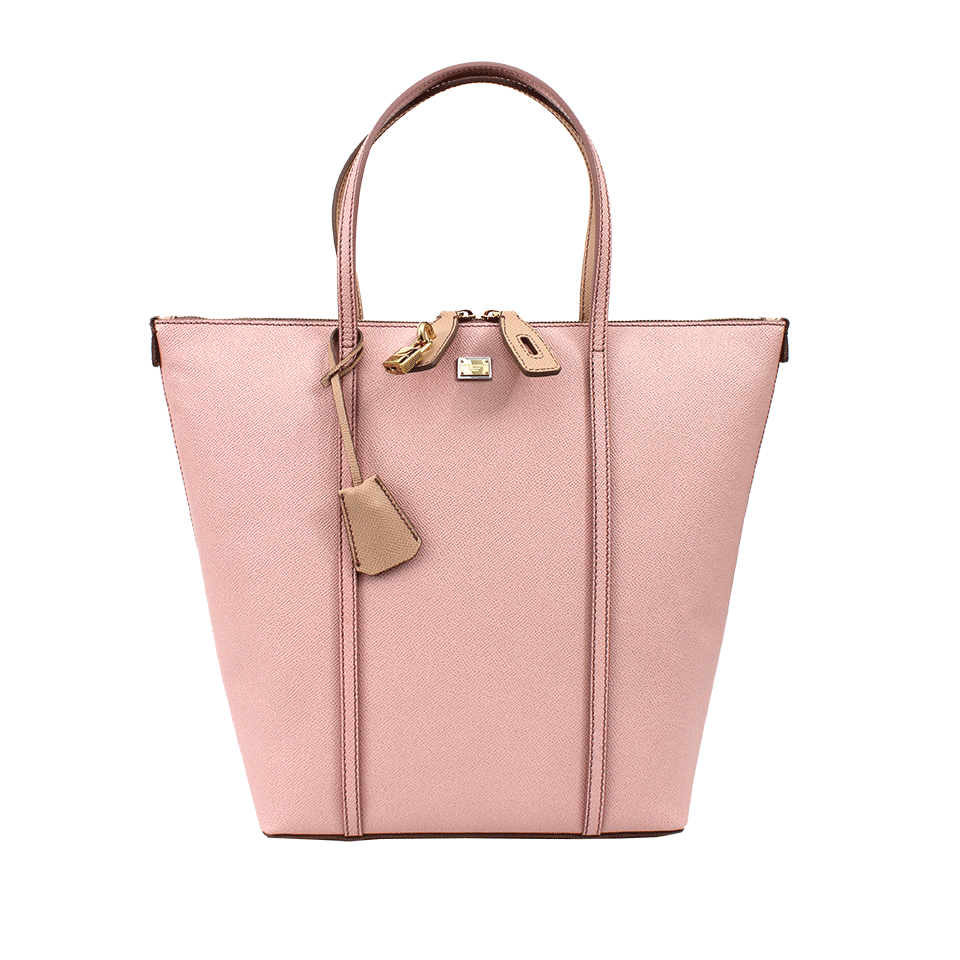 DOLCE & GABBANA-North South Escape Shopper Bag-PNK/SND