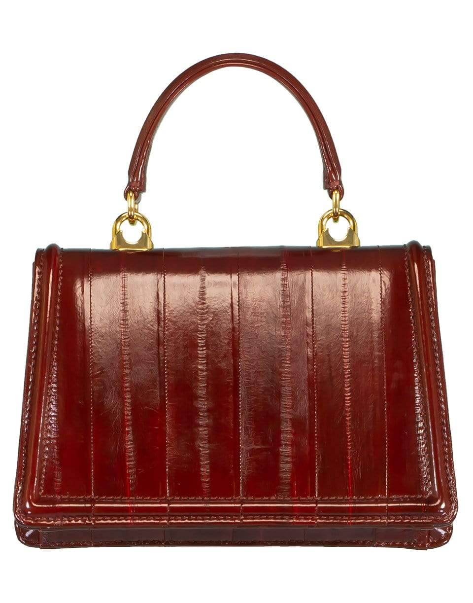 DOLCE & GABBANA-Mini Devotion Top Handle Bag-RED