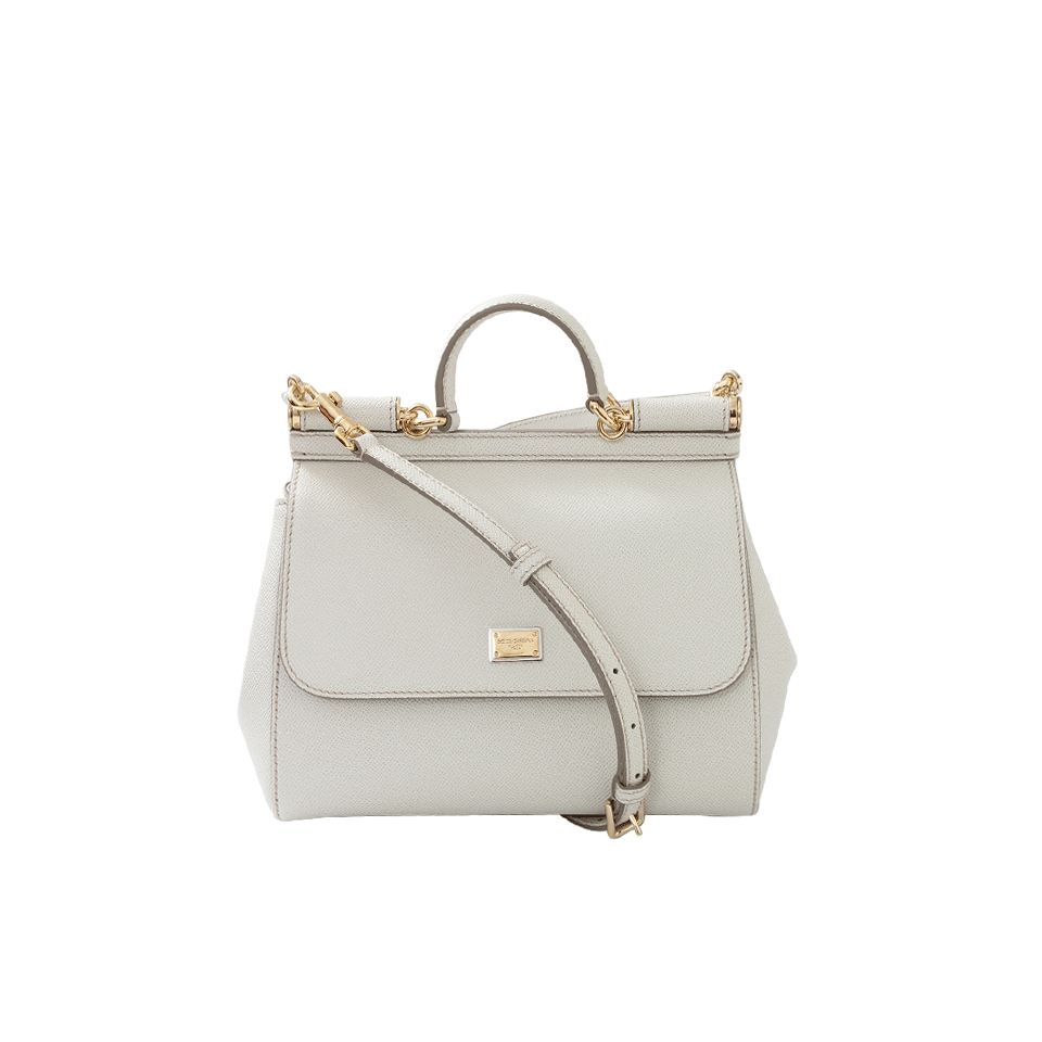 DOLCE & GABBANA-Medium Miss Sicily-SABBIA