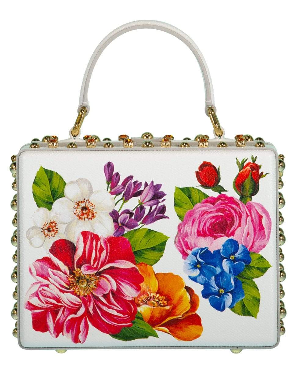 DOLCE & GABBANA-Dolce Box Bag-WHITE