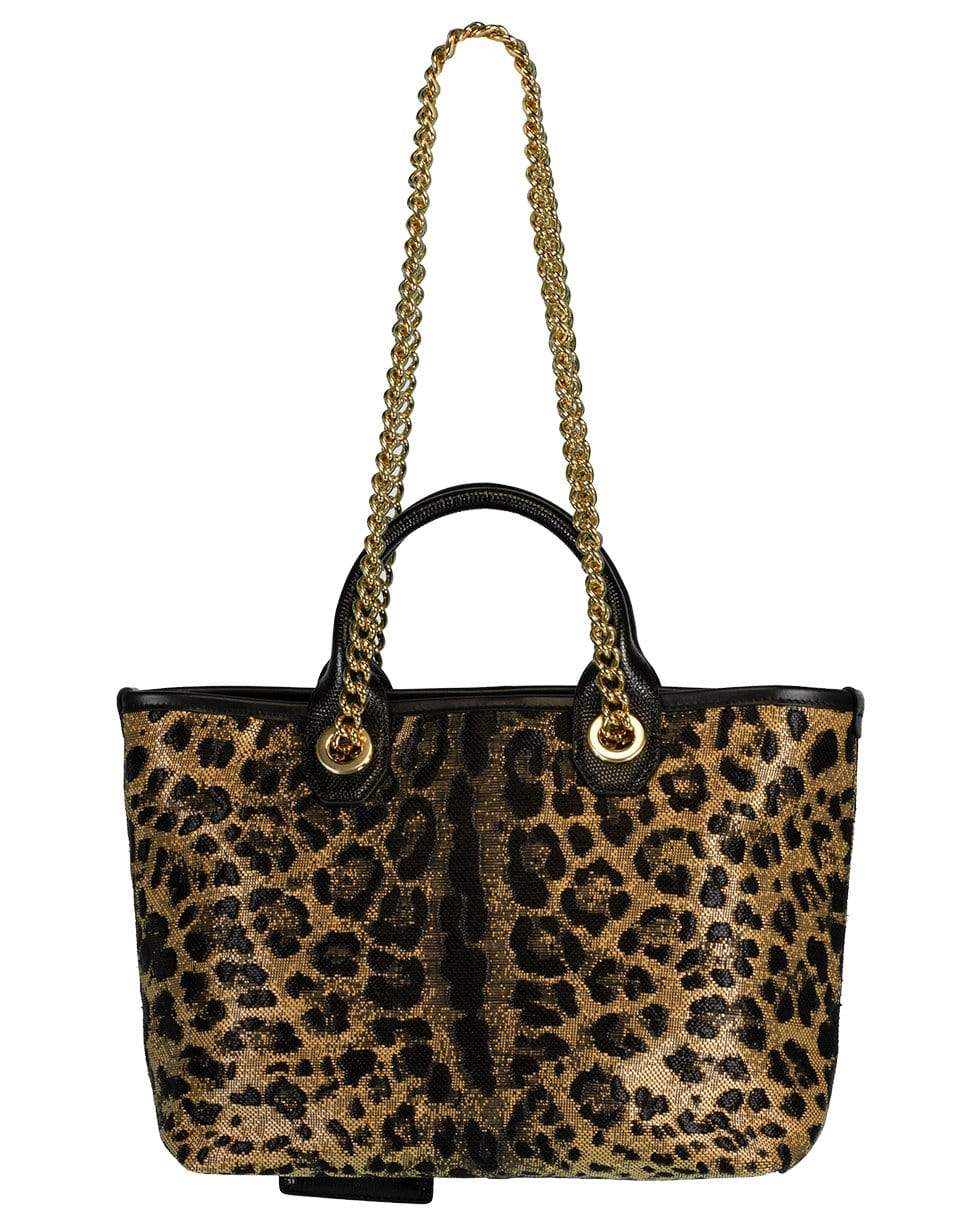 DOLCE & GABBANA-Capri Leopard Print Mini Tote-LEOPARD