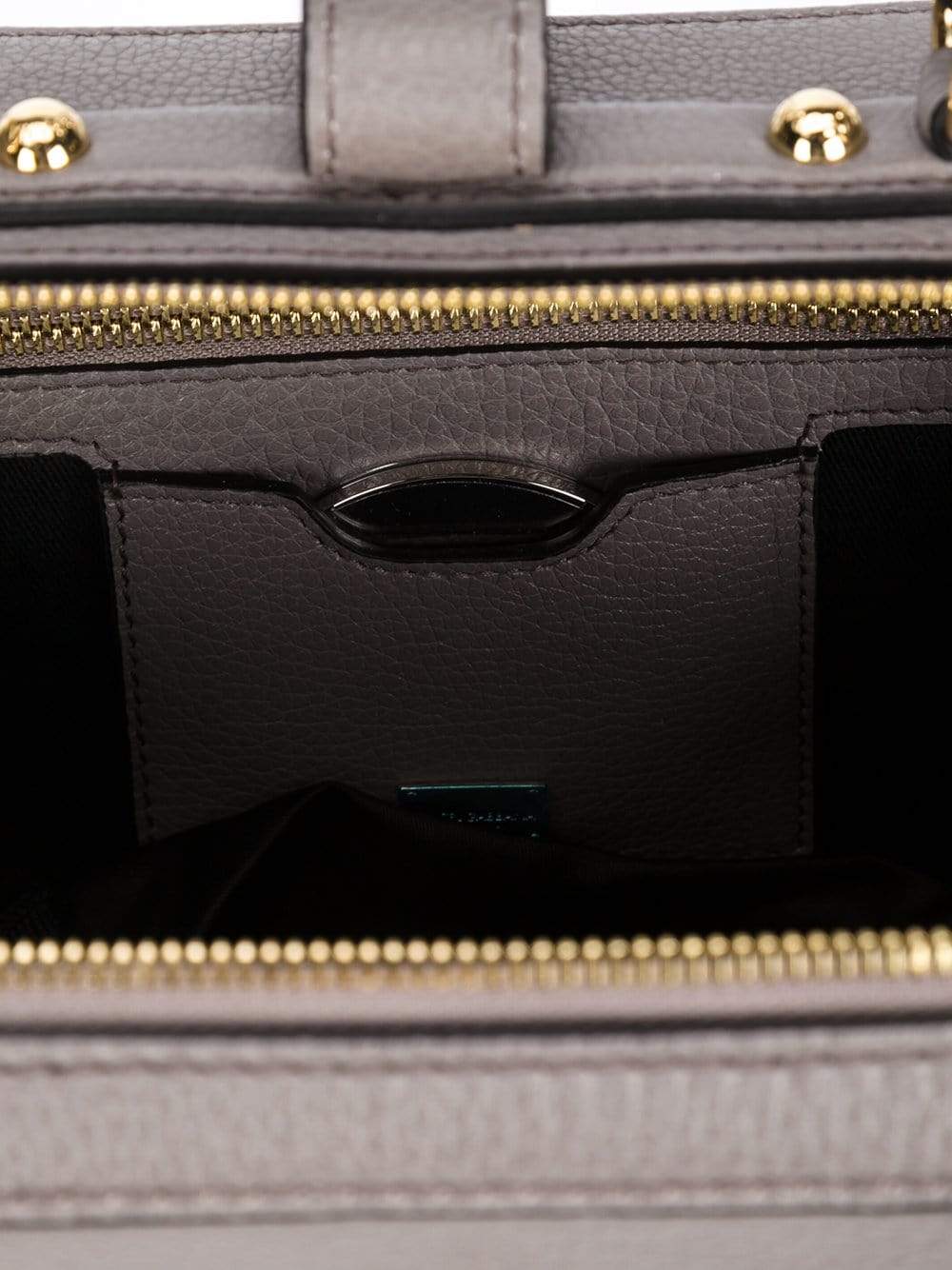 DOLCE & GABBANA-Leather Dolce Box Bag-TORTORA