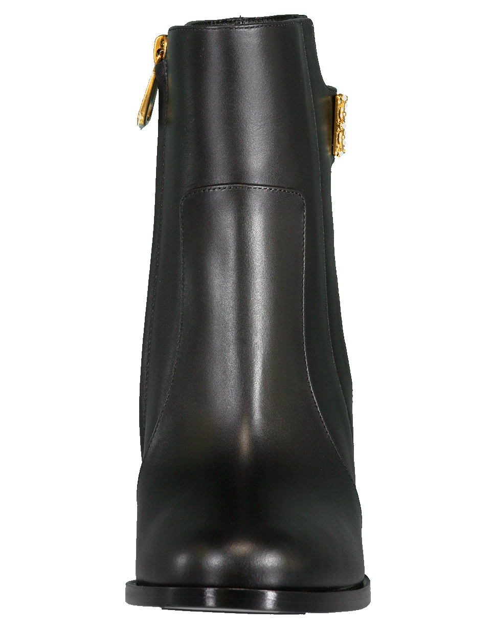 DOLCE & GABBANA-Block Heel Bootie-