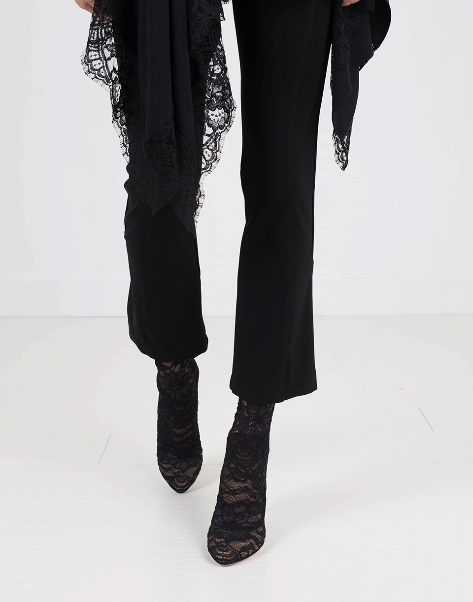 DOLCE & GABBANA-Stretch Lace Bootie-