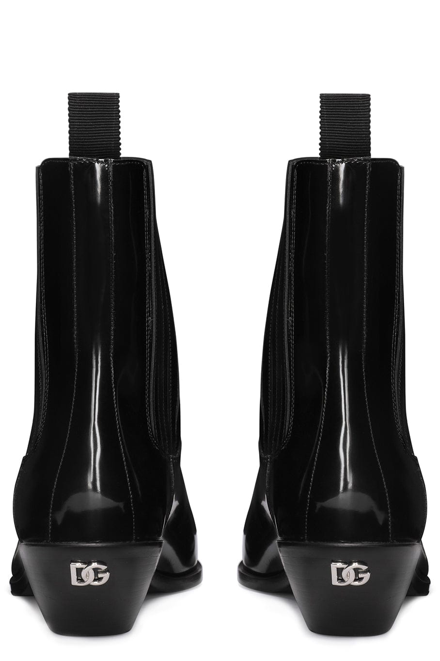 DOLCE & GABBANA-Classic Patent Bootie-