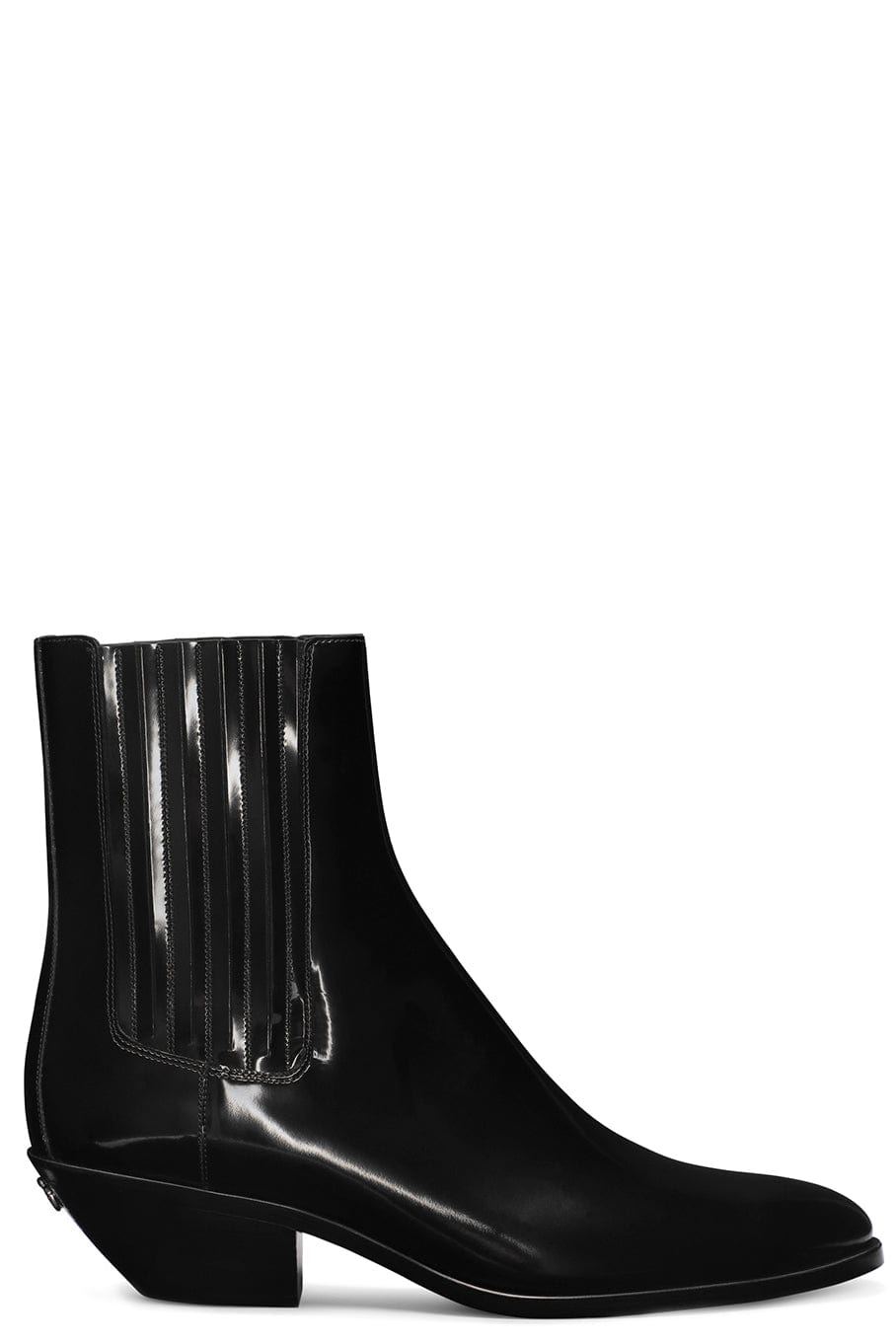 DOLCE & GABBANA-Classic Patent Bootie-