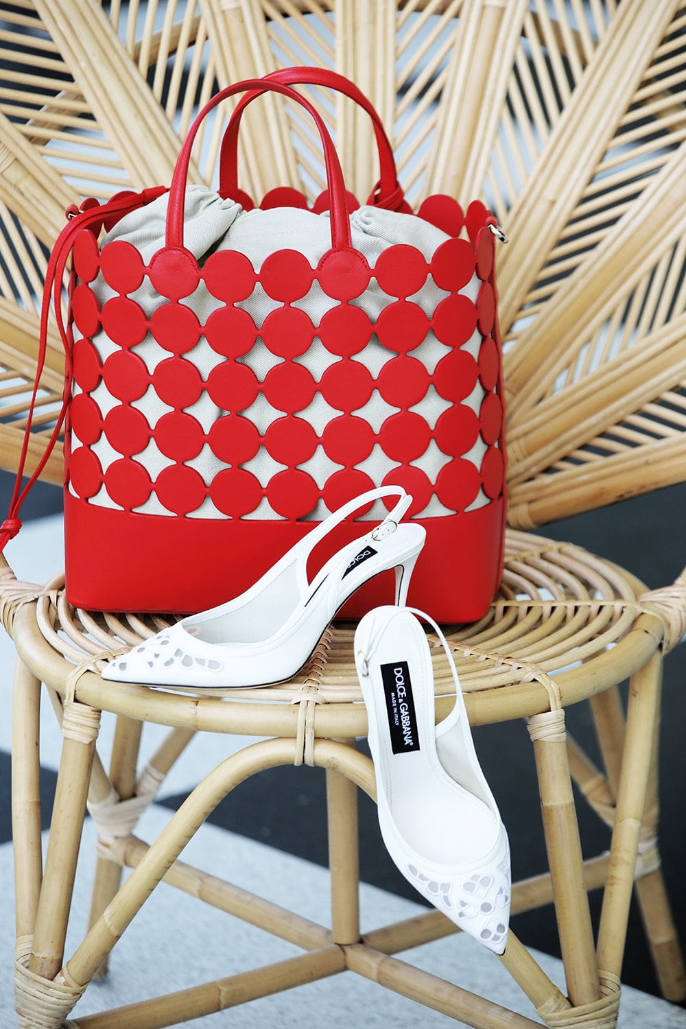 DOLCE & GABBANA-Cardinale Slingback-