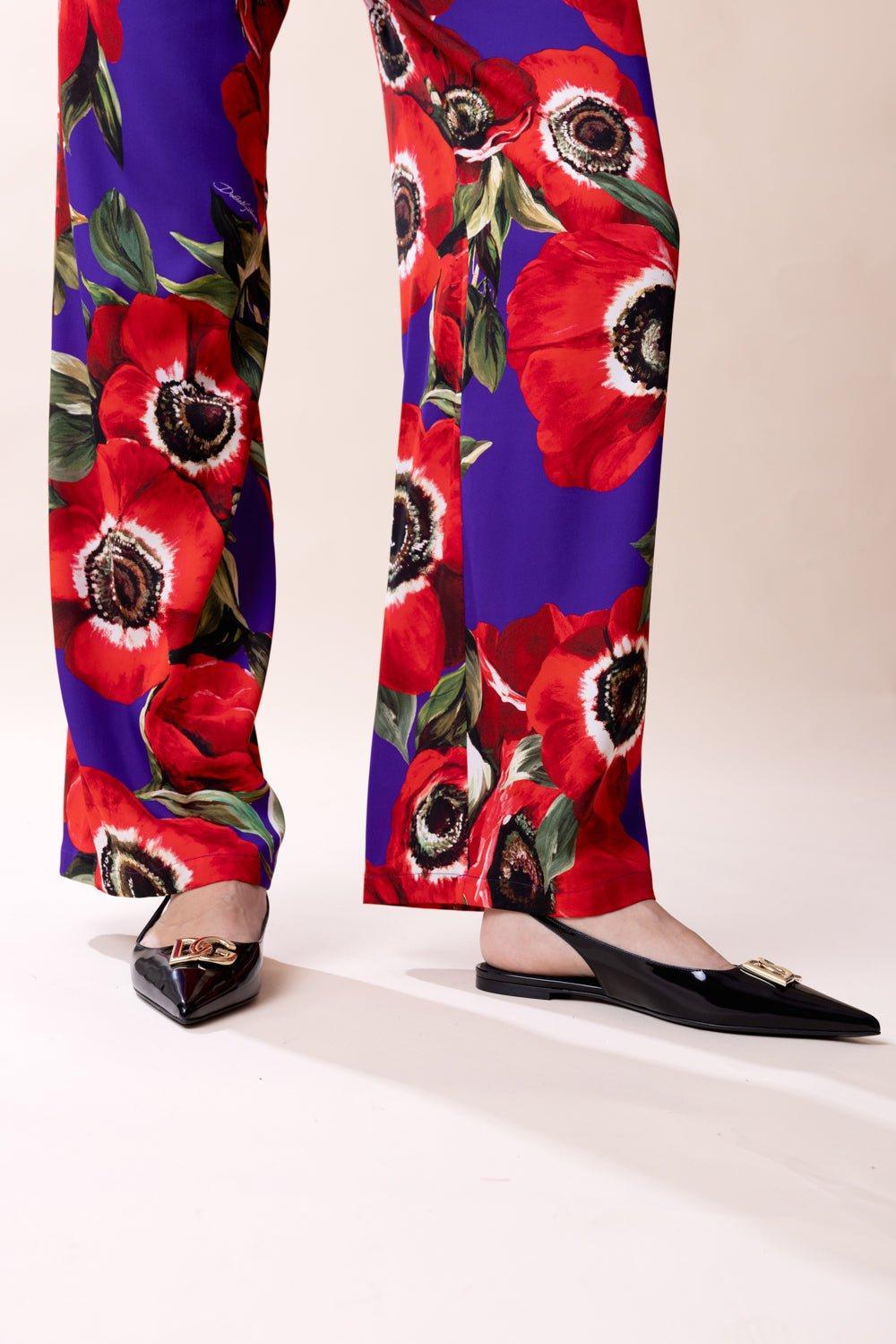 DOLCE & GABBANA-Polished Slingbacks-