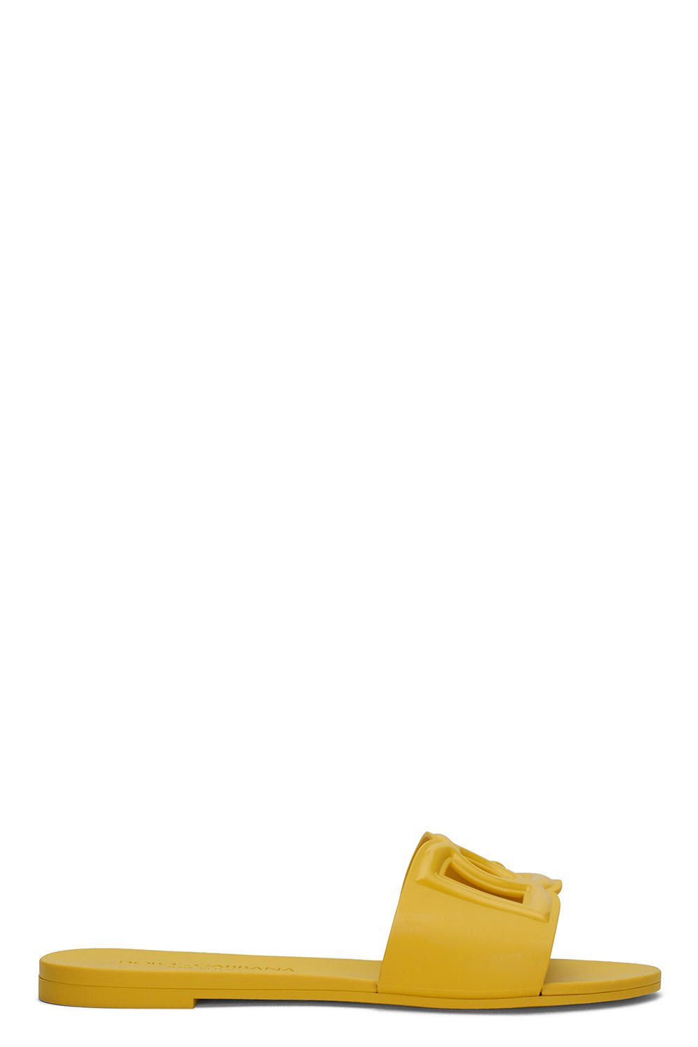 DOLCE & GABBANA-Beachwear Sliders - Giallo-