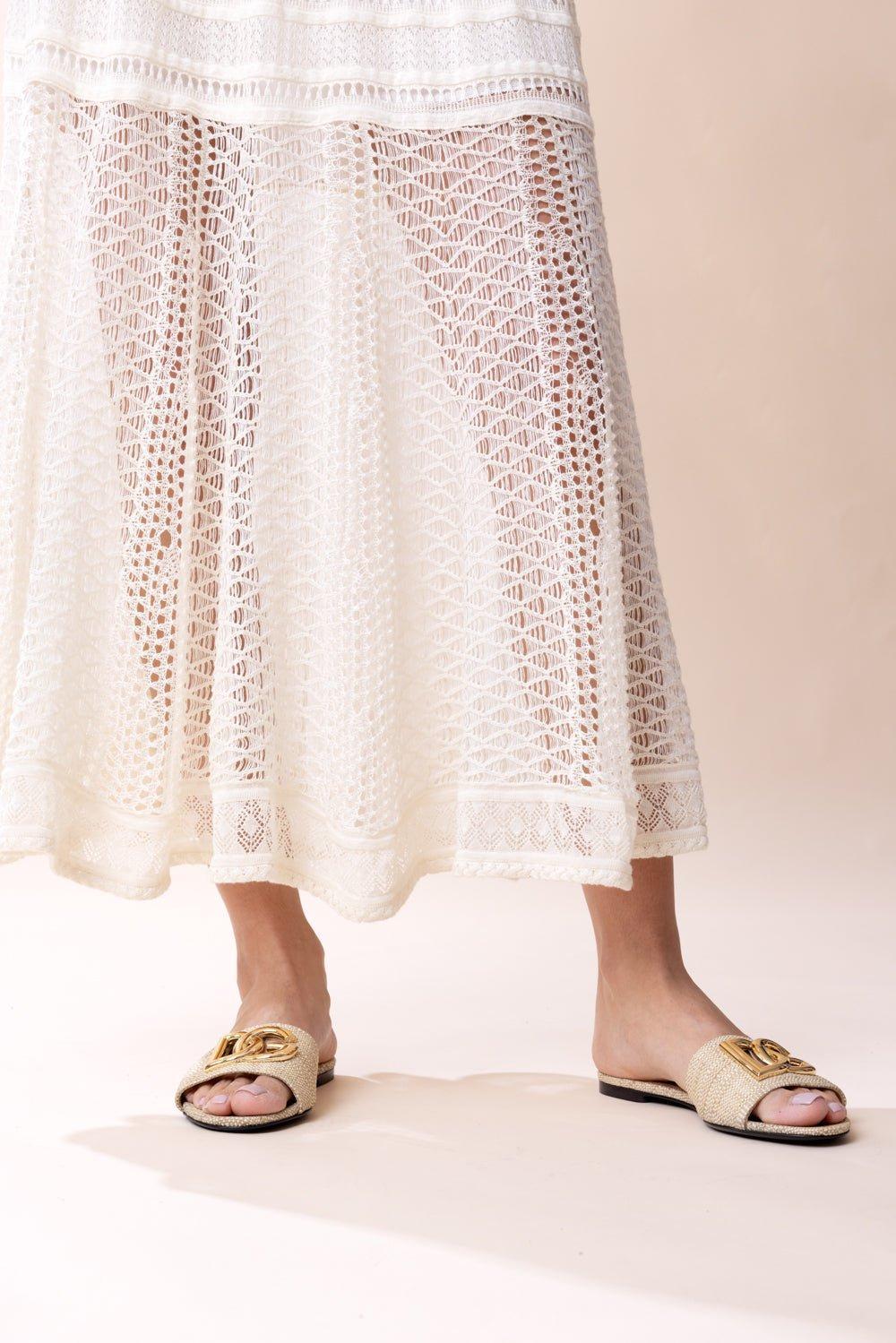 DOLCE & GABBANA-DG Slide - Sabbia-