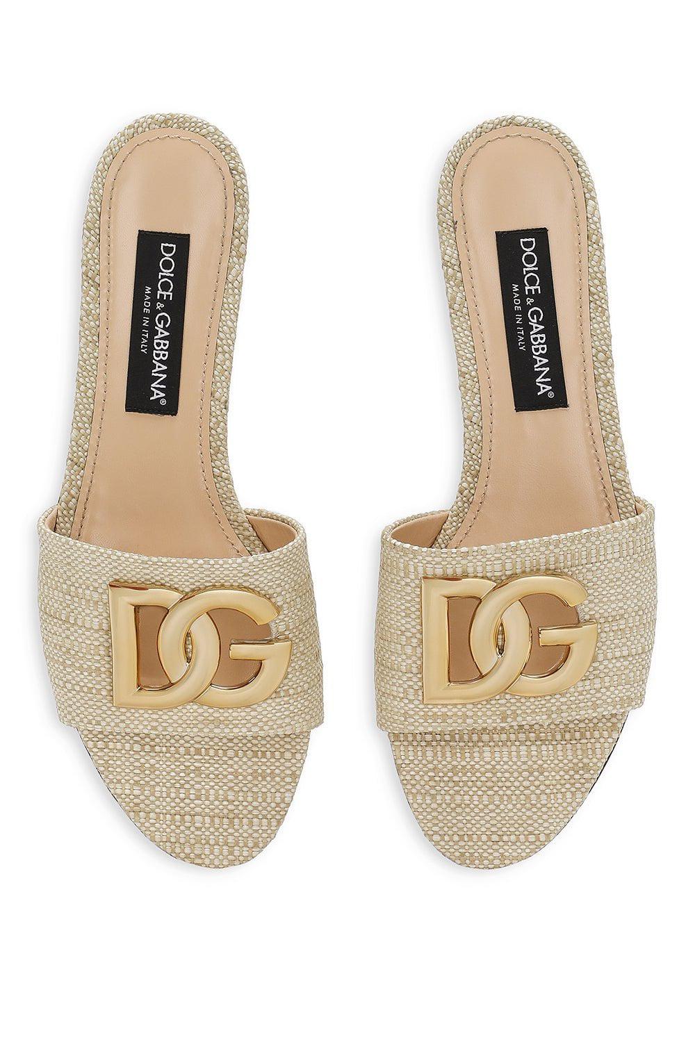 DOLCE & GABBANA-DG Slide - Sabbia-