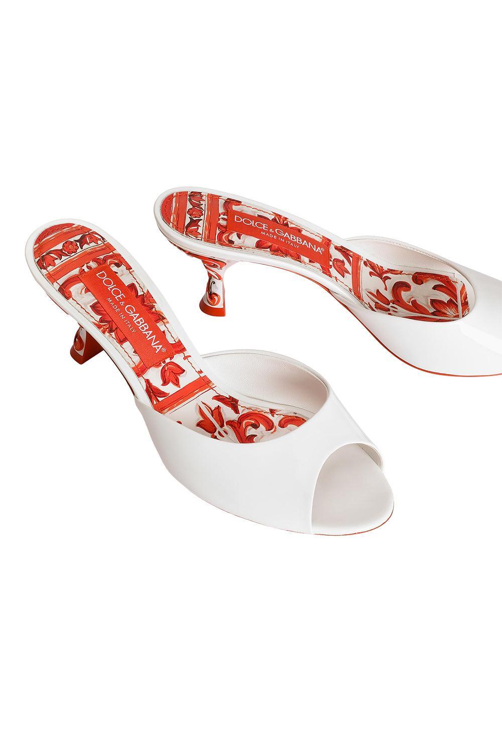 Keira Mule-WHITE-36-SHOEMULE-DOLCE & GABBANA