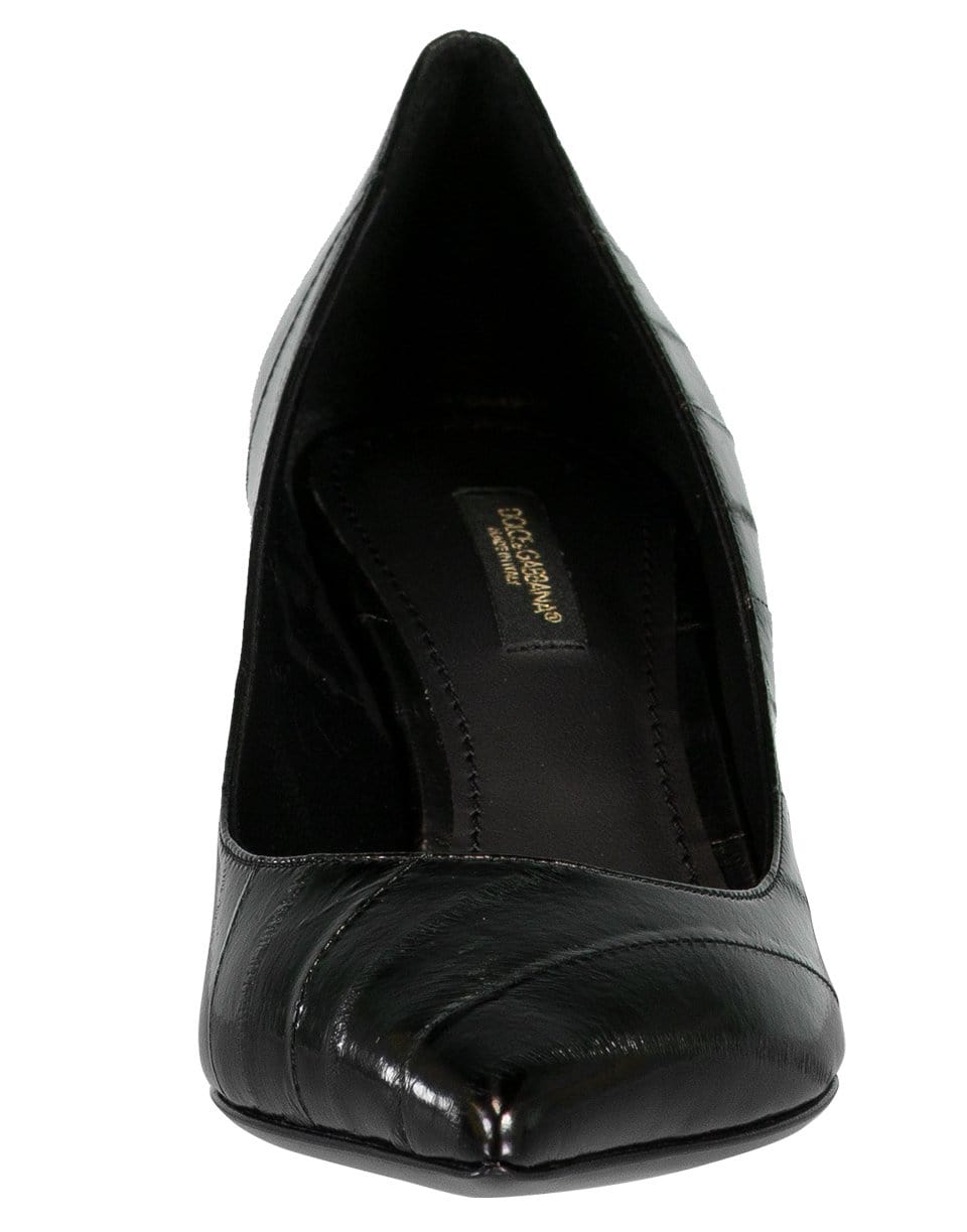 DOLCE & GABBANA-Decollete Anguilla Eel Pump-