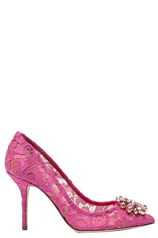 DOLCE & GABBANA-Belucci Lace Pump-