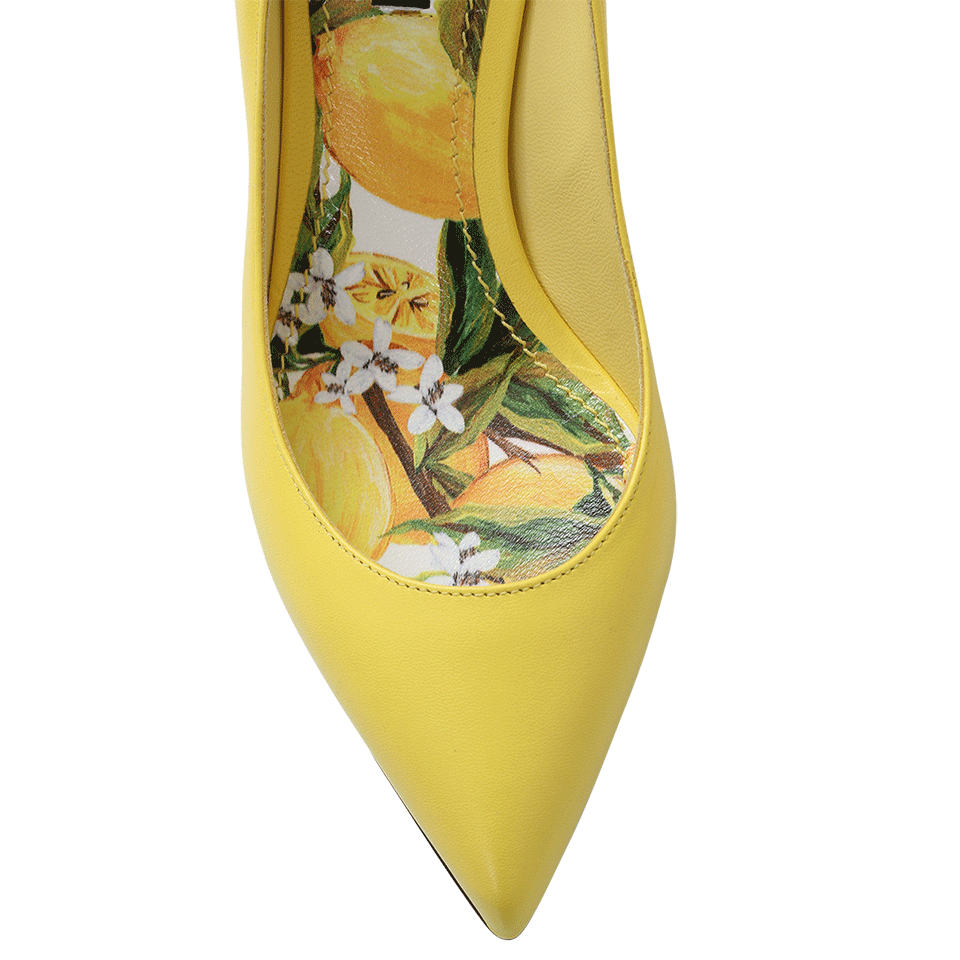 DOLCE & GABBANA-Classic Leather Pump-