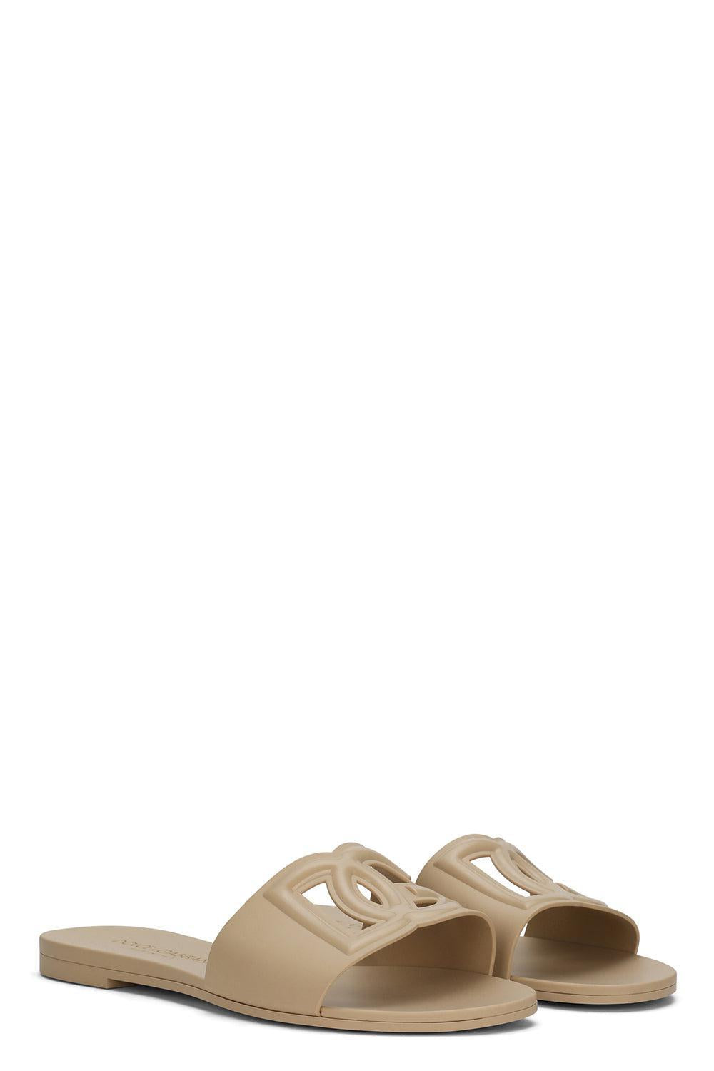 DG Logo Beachwear Sliders-BEIGE-36-SHOESANDAL-DOLCE & GABBANA