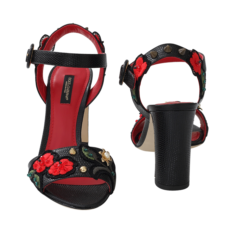 DOLCE & GABBANA-High-Heeled Sandal-