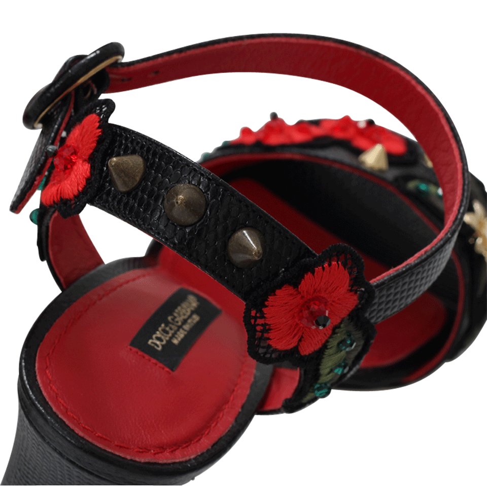 DOLCE & GABBANA-High-Heeled Sandal-