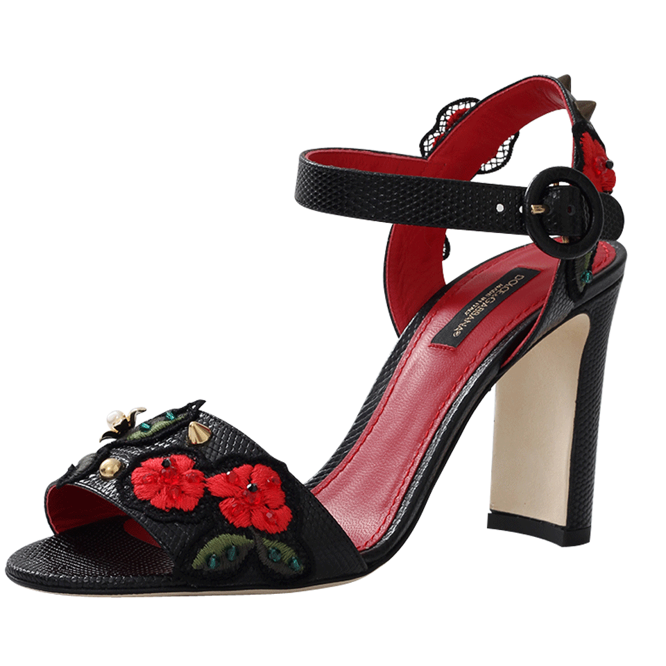 DOLCE & GABBANA-High-Heeled Sandal-