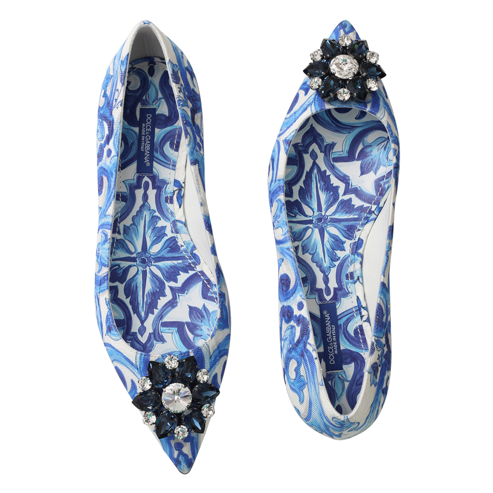 DOLCE & GABBANA-Brocade Skimmer-