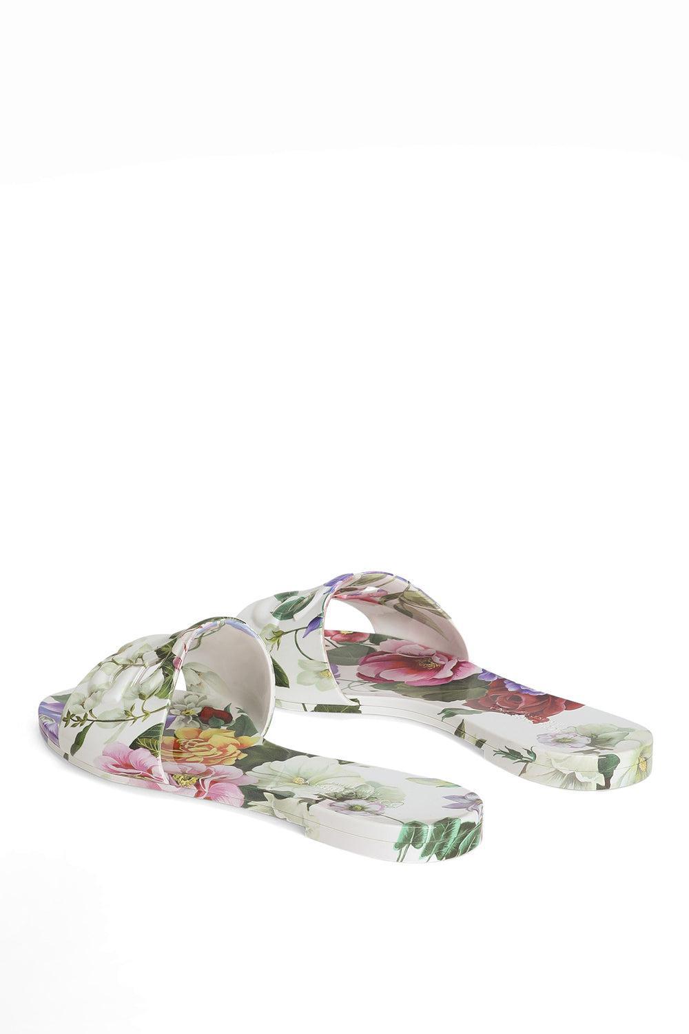 Beachwear Sliders - Fix Fiori-MXFIOCRT-36-SHOESANDAL-DOLCE & GABBANA