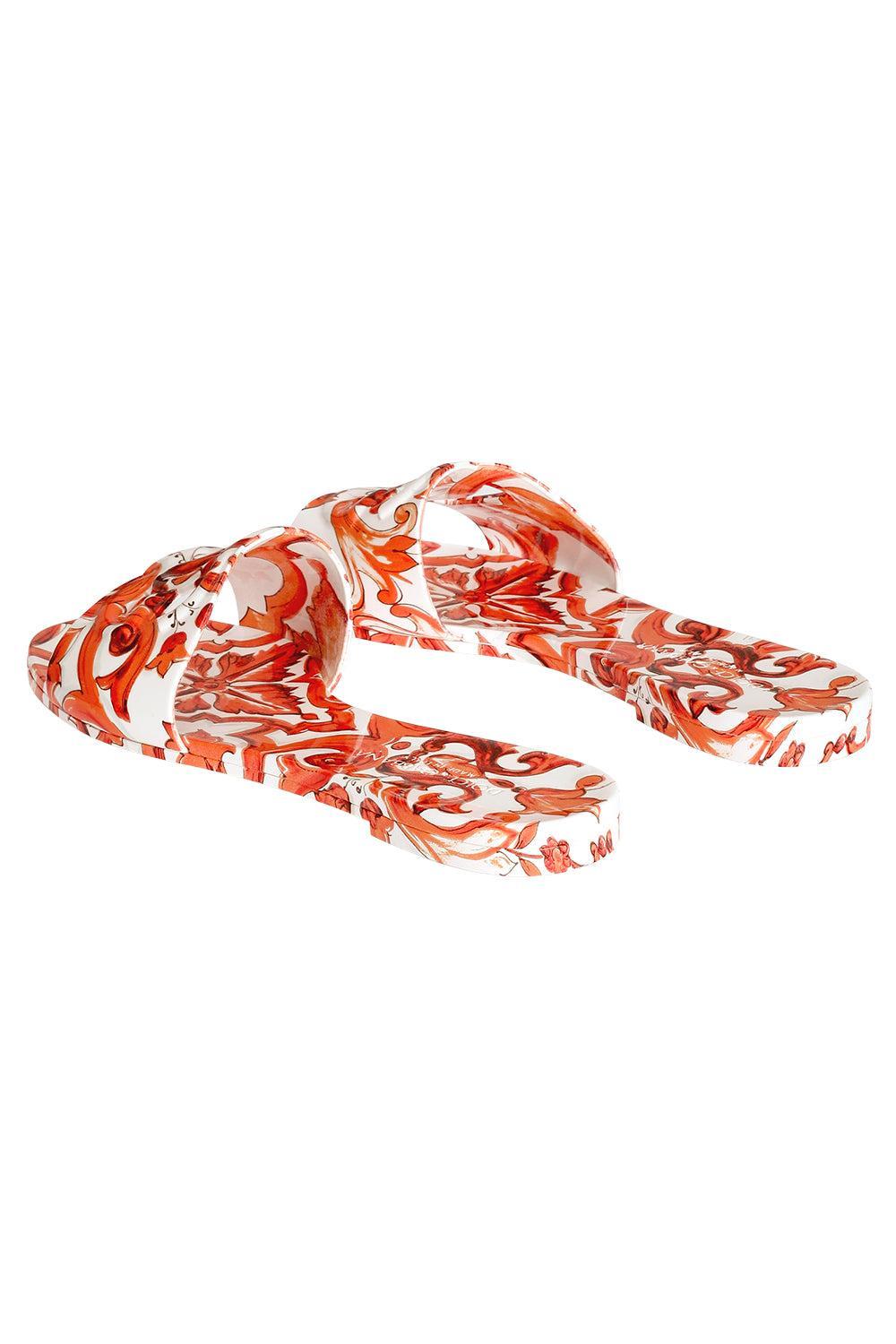 Beachwear Slider - Maiolica Orange-ORANGE-36-SHOESANDAL-DOLCE & GABBANA
