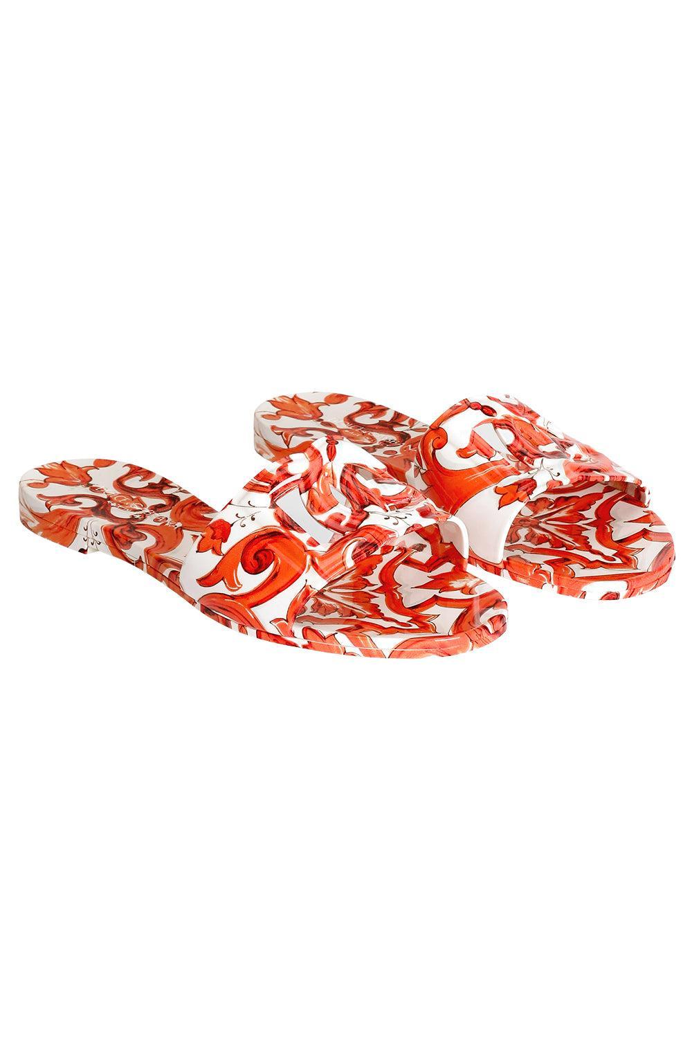 Beachwear Slider - Maiolica Orange-ORANGE-36-SHOESANDAL-DOLCE & GABBANA