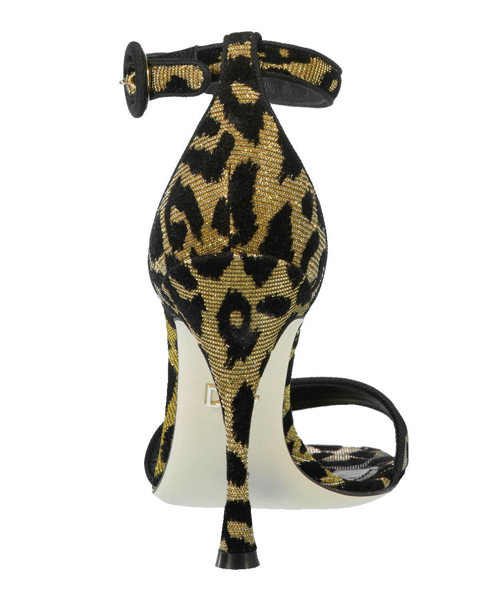 DOLCE & GABBANA-Keira Leopard Print Sandal-
