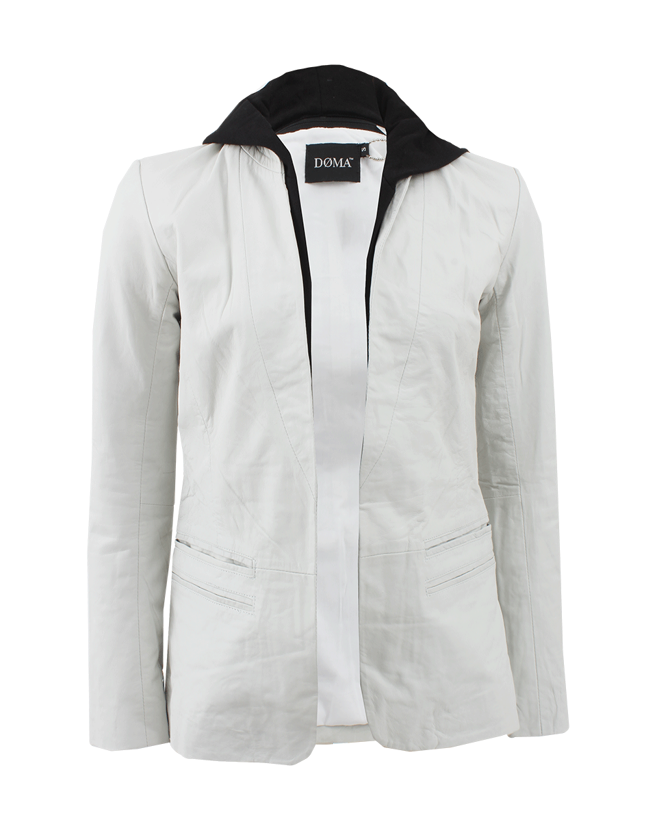 DOMA-Blazer With Detachable Hood-