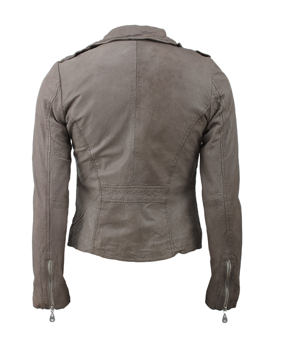 DOMA-Moto Jacket With Zippers-