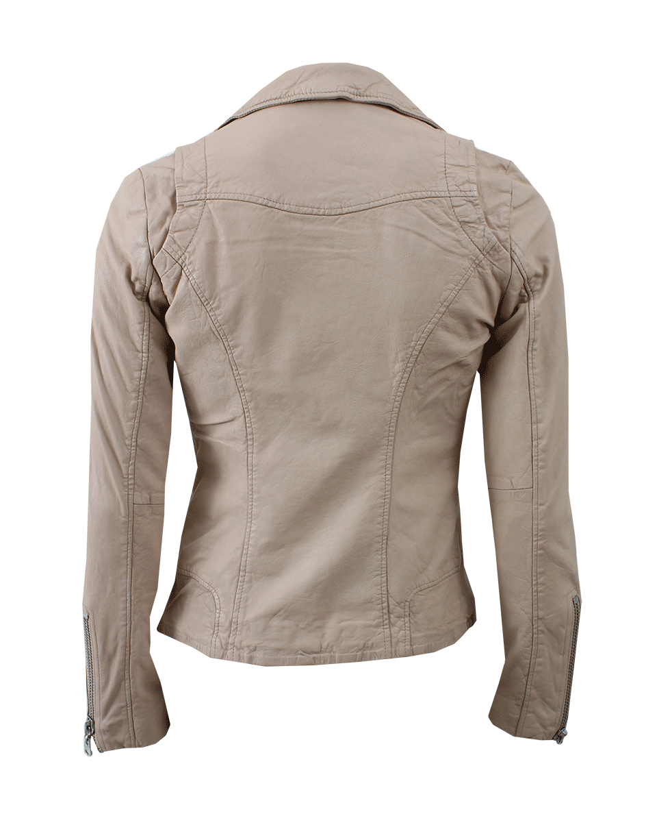 DOMA-Leather Moto Jacket-