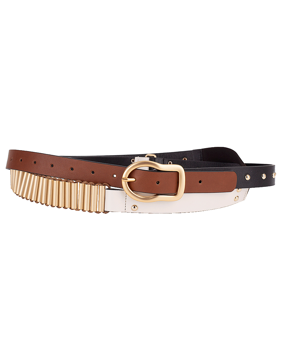 DOROTHEE SCHUMACHER-Double Wrap Mixed Belted Statement-