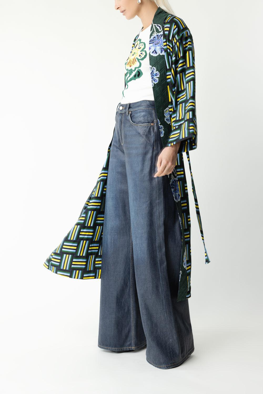 Graphic Patch I Coat-BLUGRNMX-1-CLOTHINGCOATLONG-DOROTHEE SCHUMACHER