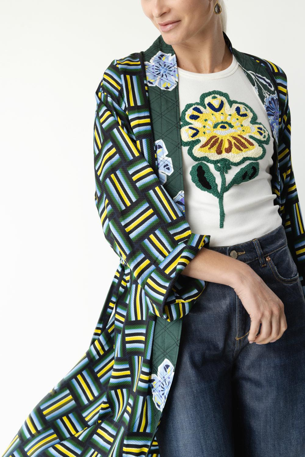 Graphic Patch I Coat-BLUGRNMX-1-CLOTHINGCOATLONG-DOROTHEE SCHUMACHER