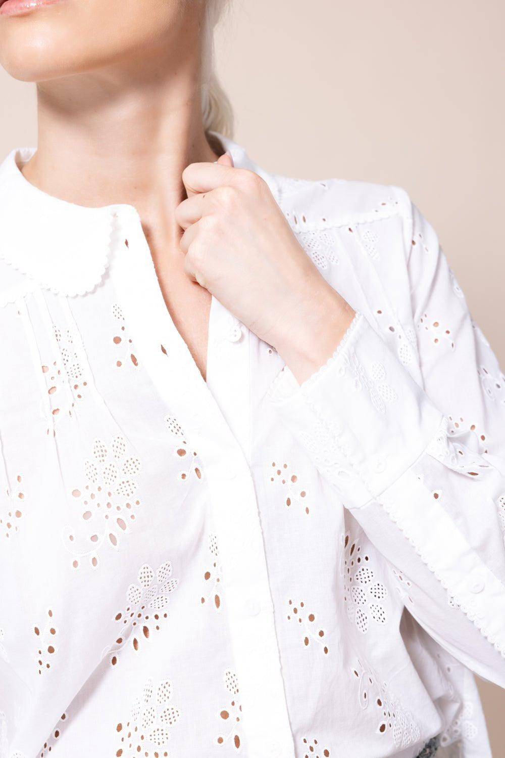 DOROTHEE SCHUMACHER-Embroidered Ease Blouse-