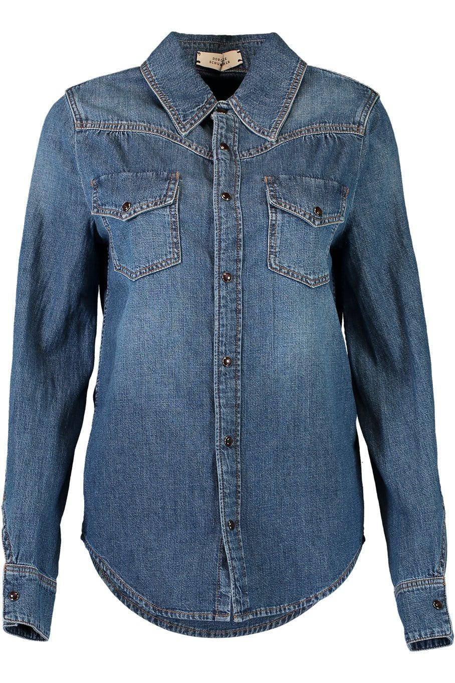DOROTHEE SCHUMACHER-Denim Romance Blouse-
